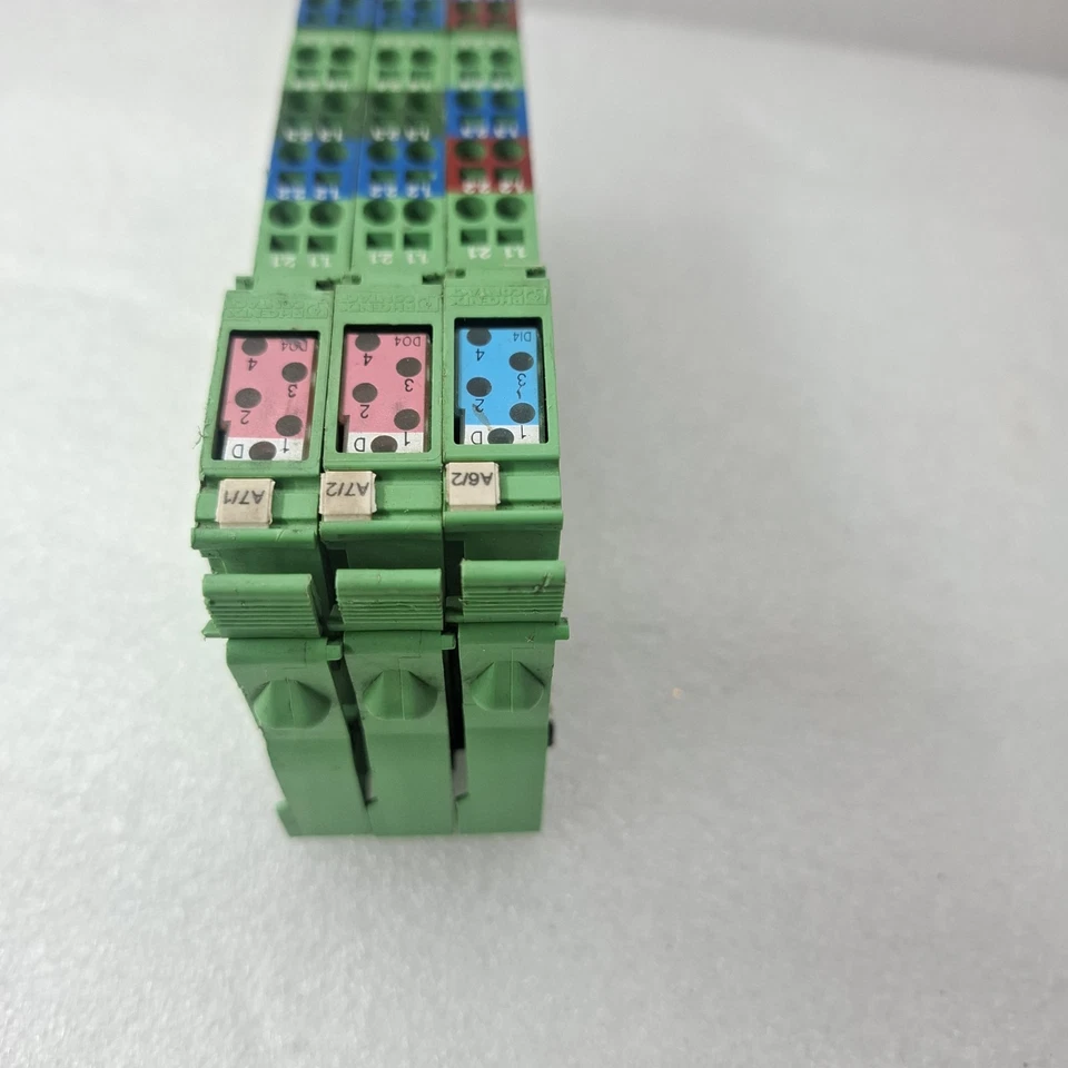 LOT OF 3 PCS PHOENIX CONTACT IB IL 24 DI 4-2MBD INTERBUS MODULE